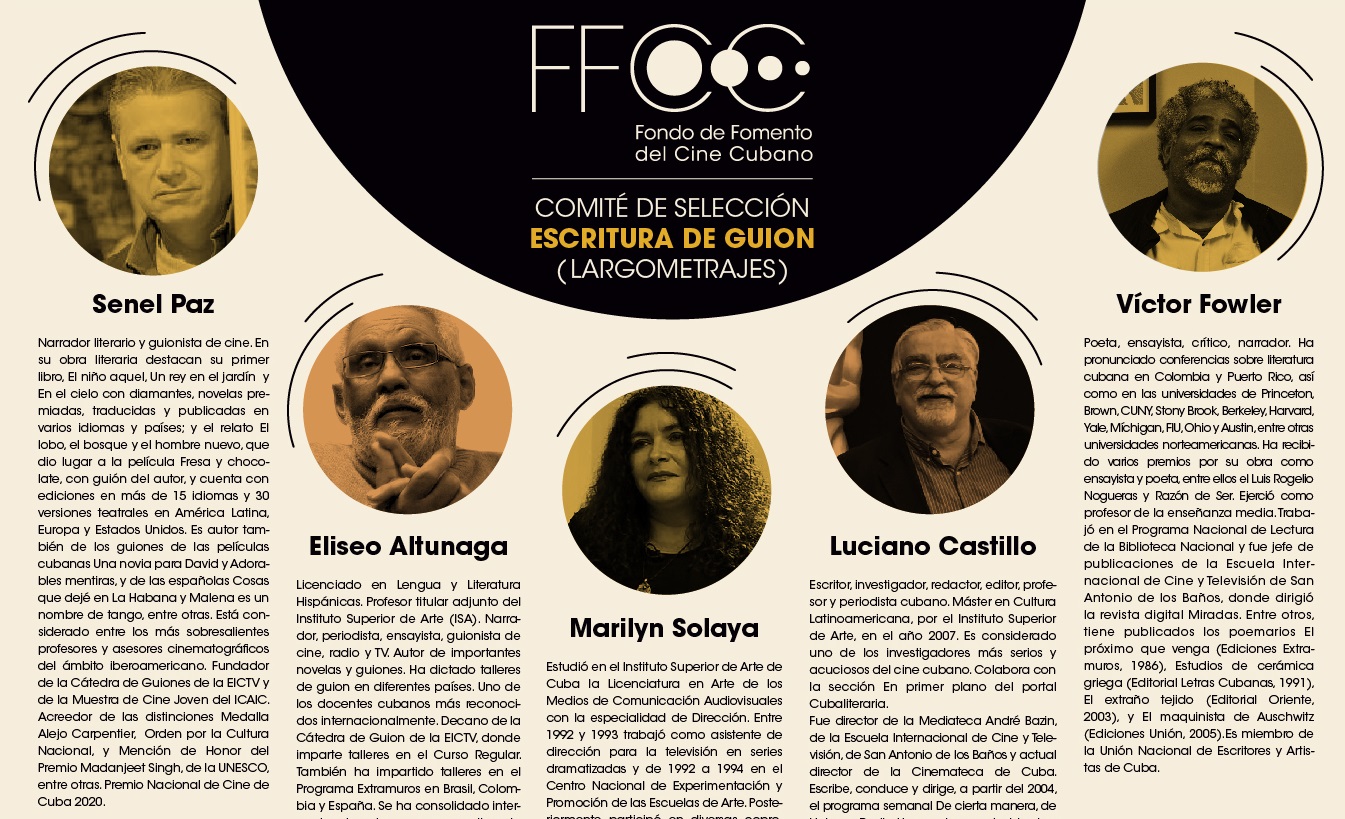 Comité de selección en Escritura de guion