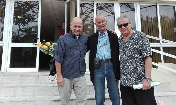 Ramón Samada, Senel Paz y Paco Prats