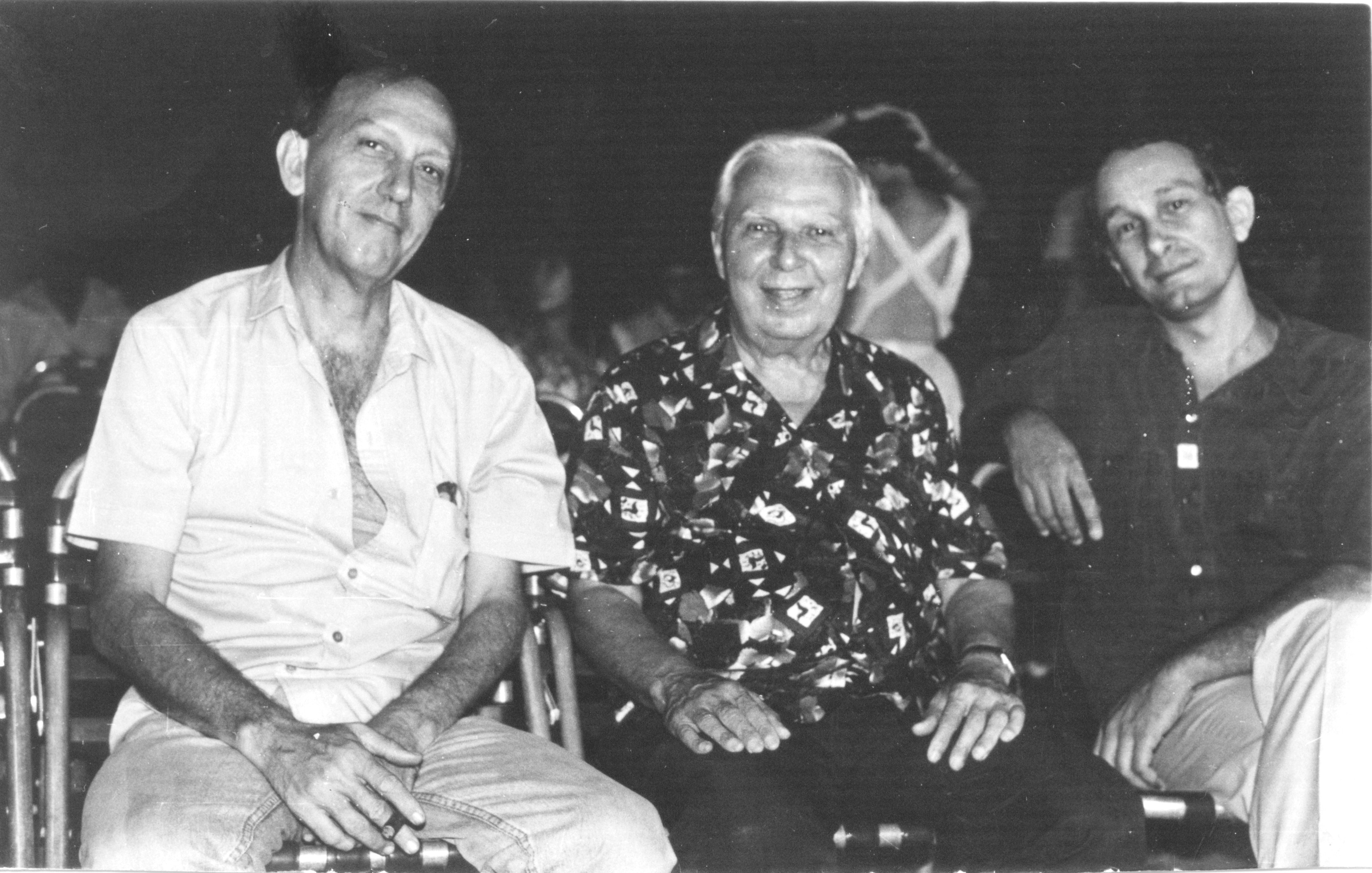 Manuel Pérez, Santiago Álvarez y Daniel Díaz Torres