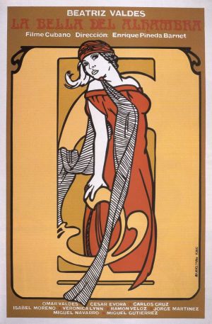 cartel de La bella del Alhambra
