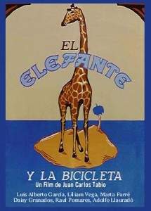 cartel de El elefante y la bicicleta
