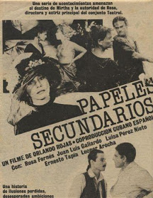 cartel de Papeles secundarios