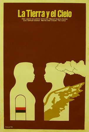 cartel de La tierra y el cielo