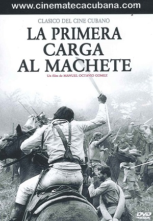cartel de La primera carga al machete