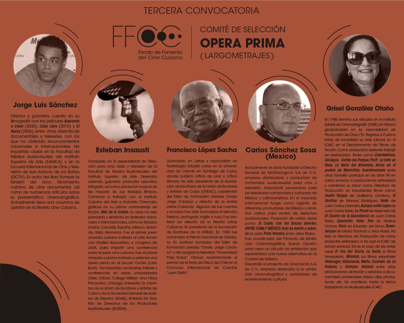 Jurado Opera prima