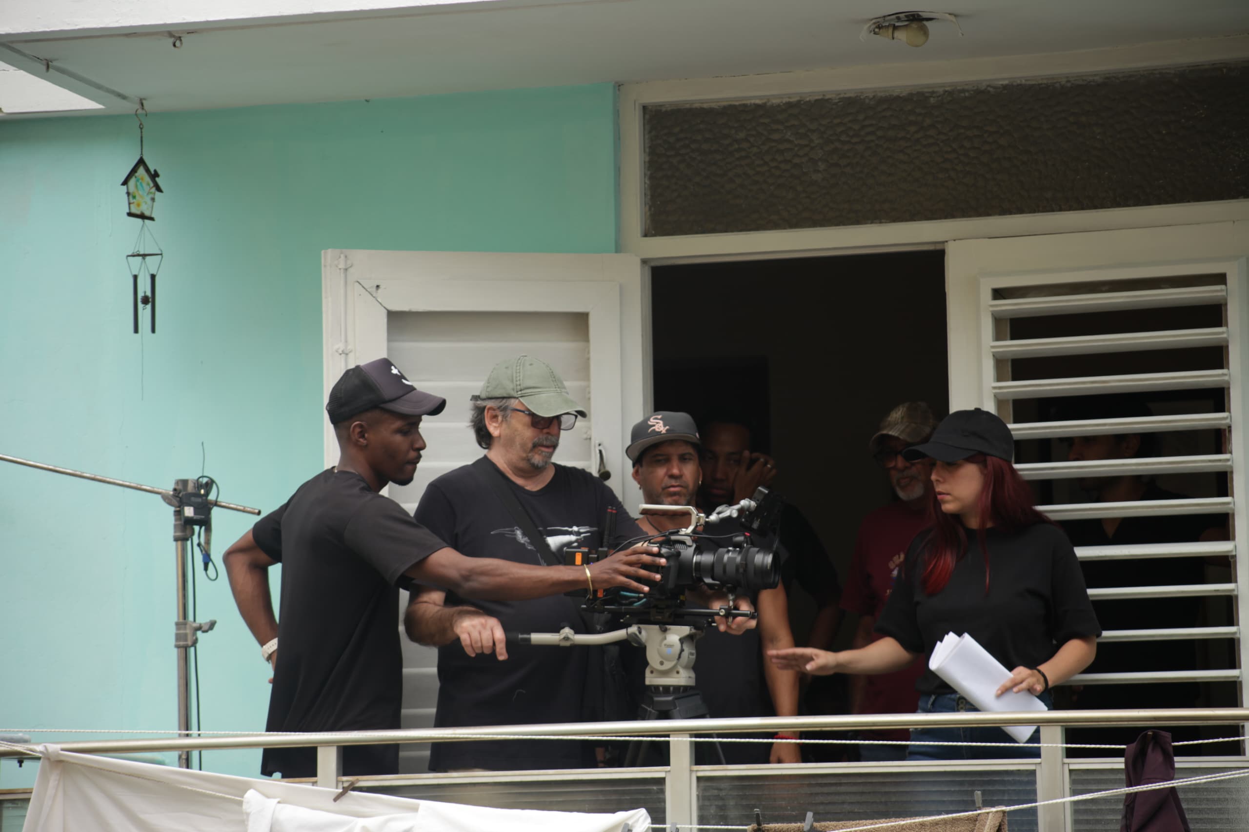 Comienza la postproducción de la película "El balcón de enfrente"