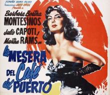 La mesera del café del puerto