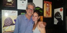 Isabel junto a Fernando Pérez