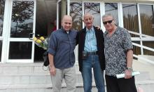 Ramón Samada, Senel Paz y Paco Prats