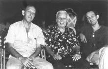 Manuel Pérez, Santiago Álvarez y Daniel Díaz Torres