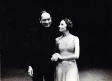 Alicia Alonso y Alfredo Guevara