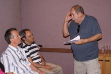 Juan Padrón y Frank González