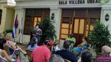 Paquita Armas en la UNEAC